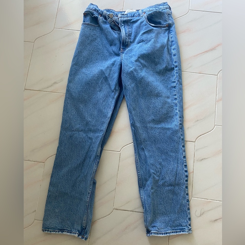 Abercrombie Ultra Highrise 90s Straight Jean